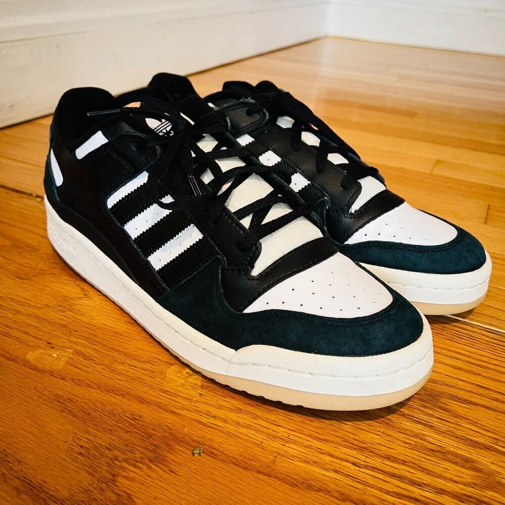 ADIDAS ORIGINALS FORUM LOW CL MEN'S SNEAKERS Size 12 - Picture 14 of 16